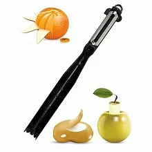 Овощечистка с плавающим ножом,с круглой ручкой /1/