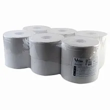 Туалетная бумага 1-сл. 200 м. белая Viero Professional Basic /12/
