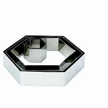 Форма для выкладки/выпечки "Шестиугольник" l=24,5*28 см h=5 см MGSteel /1/48/