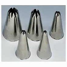 Насадка кондитерская "Закрытая звезда" d=9 мм. нерж. /1/