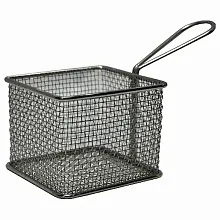 Корзинка для картофеля фри 10*10*8 см. нерж. MGSteel /1/72/