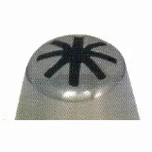 Насадка кондитерская "Снежинка" d=17 мм. h=47 мм. нерж. /1/