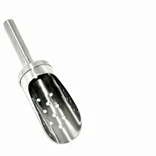 Совок для льда L=19 см. перфор.нерж. MGSteel /1/19/