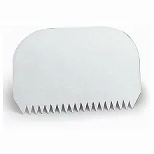 Скребок полипропиленовый 14,5*9,5 см. жесткий /1/