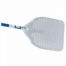 Лопата для пиццы прямоуг. перфорир. 36*36 см. l=150 см. алюм. Azzurra Gimetal /1/