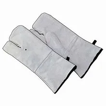 Рукавицы термостойкие длинн. с 2-мя выделенн. пальцем (1 пара) /1/