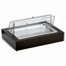 Поднос сервировочный нерж. Roll-Top поликарбонат, с охлаждением Pinti