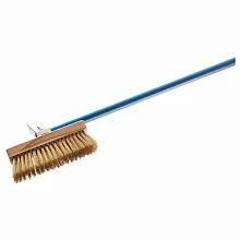 Щетка для печи L=150 см. 20*6,6 см. с медной щетиной Gimetal /1/