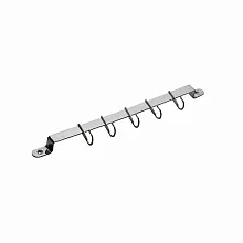 Держатель для кухонного инвентаря 30 см. 5 крючков /1/200/