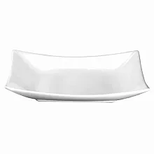 Тарелка квадратная 26,5*26,5см Киото Вайт/2/