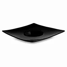 Тарелка квадратная 24*24 см. Киото Блэк /2/