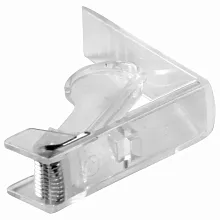 Зажим для скатерти прозрачный /пружина /1/96/