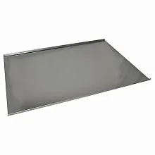 Противень 600*400 мм h=1 см. (2 борта по стороне 600) нерж. сталь MG /1/
