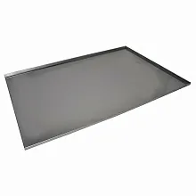 Противень 600*400 мм h=1 см. (3 борта) нерж. сталь MG /1/