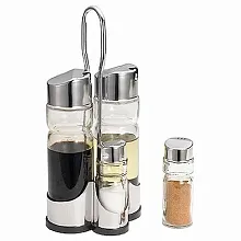 Набор для специй 4 пр. (масло/уксус 160мл, соль/перец 35мл) /1/12/36/