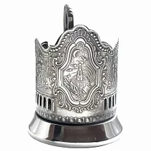 Подстаканник никелир. с чернью Космос /1/