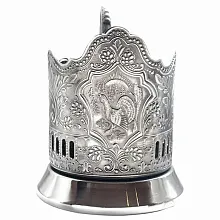 Подстаканник никелир. с чернью Глухарь /1/