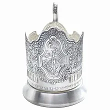 Подстаканник никелир. посеребр. Космос /1/