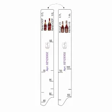 Линейка Martell VS/VSOP (0,7 л./1 л.) L=28 см В=2 см /1/