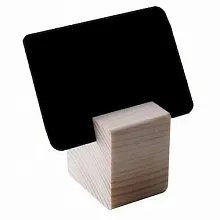 Держатель для ценников и табличек 40*30 мм дерев. /1/