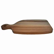 Доска для подачи 40*20 см фигурная с ручкой, бук /1/