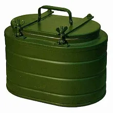 Термос 6 л. нерж. колба овал. "Армейский" /1/