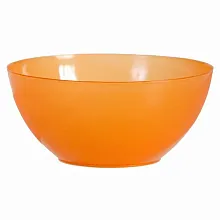 Салатник 2 л. оранжевый /1/80/