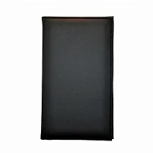 Папка-карта вин 32,5*18,5см 2-х стор.кож.зам. черная съемные файлы (426) /1/