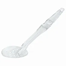 Ложка гарнирная L ручки 19 см. перфорир. прозрачная, поликарбонат Cambro /1/