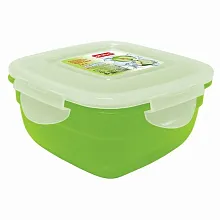 Контейнер для продуктов квадр. 1,0 л 16*16*8см п/п цвет в ассорт. SAFE-FOOD (431157312) /1/28/