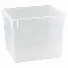 Контейнер для продуктов прямоуг. 34 л 40*33,5*31,5см п/п Кристалл Рс /1/5/