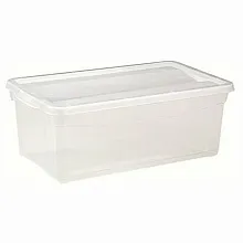 Контейнер для продуктов прямоуг. 5 л 33*19х12см п/п Кристалл Рс /1/18/