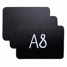 Ценник 74*52 мм. А8 меловой без подставки /1/