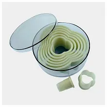 Набор резаков кондитерских "Клевер" полиамид. /8/