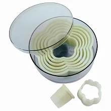 Набор резаков кондитерских 8 шт. "Цветок" полиамид. /1/