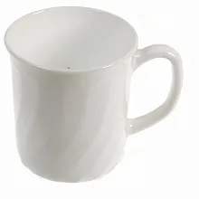 Кружка 290 мл. белая d=80 мм. h=90 мм. Трианон (68978) /6/36/