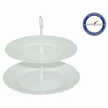 Этажерка 2-х ярусная d=24/27 см. Трианон /1/