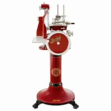 Слайсер Berkel FLYWHEEL (VOLANO) B2 на подставке красный