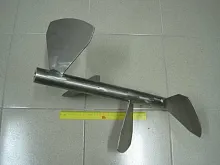 Колесо лопастное BX50-15-02 (поз. № 28) для фаршемешалки т.м.EKSI модели BX 50A