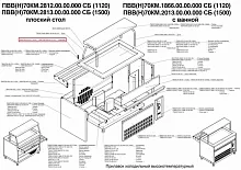Шпилька 120000007492 ЭМК 70М-025-03 для прилавков самообслуживания