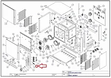 Плата электронная 020SCH0017 для печи пароконвекционной т.м. Vortmax, серии VSI