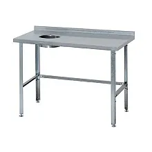 Стол для отходов Atesy СРО-С-1Л-1200.600-02 (СРО-3/1200 левый)