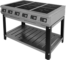 Плита 6-ти конфорочная индукционная Grill Master Ф6ИП/800 (на подставке), арт. 60010