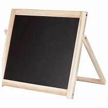 Доска меловая 410*370 мм. двухсторонняя настольная /1/2/