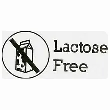 Флажок "LACTOSE FREE" 8 см. 100 шт/уп /1/40/