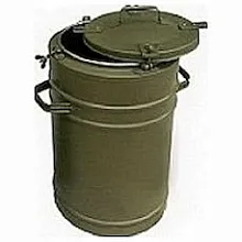 Термос 36 л. нерж. колба кругл. темно-зел. /1/