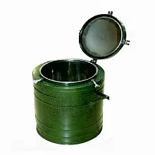 Термос 24 л. нерж. колба, кругл. /1/