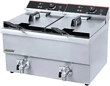 Фритюрница Airhot EF10T+10T С КРАНОМ