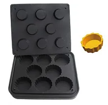 Форма для 8 круглых тарталеток Kocateq DH Tartmatic Plate 51