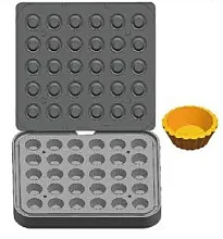 Форма для 30 круглых тарталеток Kocateq DH Tartmatic Plate 05